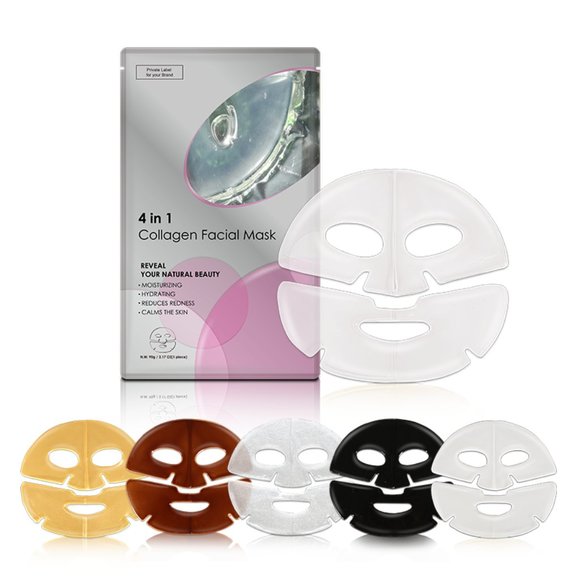 Hydra Face lift Gold Aloe Extract Collagen Facial Mask - Picture 8 of 16